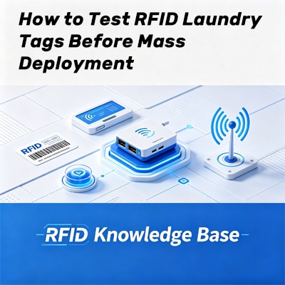 Cómo probar etiquetas RFID para lavandería