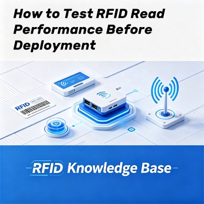 Cómo probar el rendimiento de lectura RFID