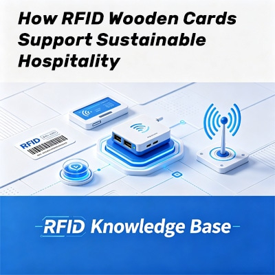 Tarjetas RFID de madera para hoteles sostenibles