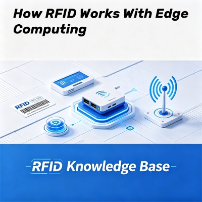 Cómo funciona RFID con edge computing industrial