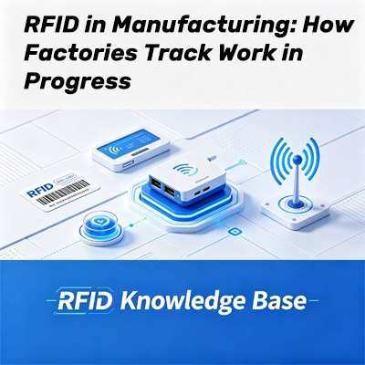 RFID en fabricación: seguimiento del WIP en planta