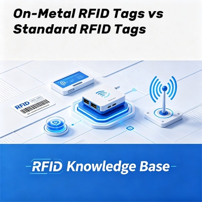 Etiquetas RFID para metal frente a estándar