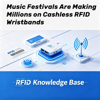 Los festivales de música aumentan ingresos con pulseras RFID sin efectivo