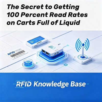 RFID en carros con líquidos: lecturas al 100%