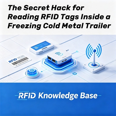 Leer etiquetas RFID en remolques frigoríficos