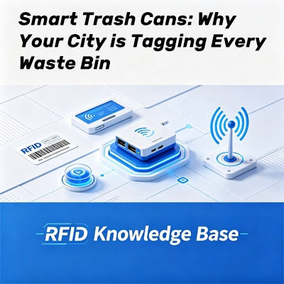 Cubos de basura RFID para ciudades inteligentes