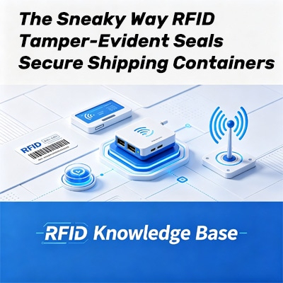 La forma discreta en que los sellos RFID antimanipulación protegen contenedores