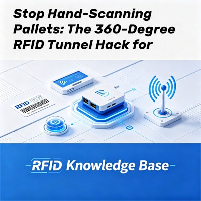 Túnel RFID 360° para pallets sin escaneo manual