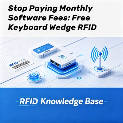 Lectores RFID teclado wedge sin cuotas mensuales