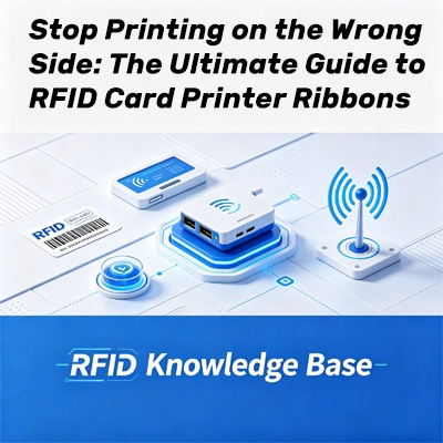 Cintas para impresoras de tarjetas RFID sin errores