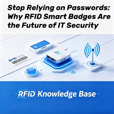 Credenciales RFID inteligentes para seguridad TI