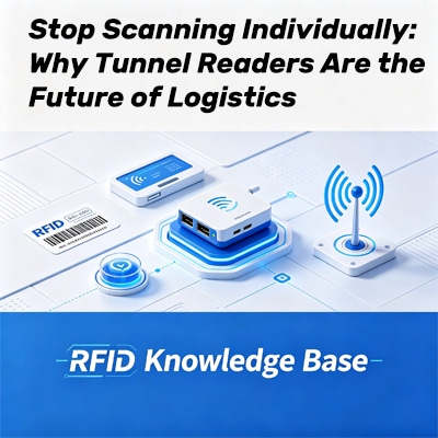Lectores RFID de túnel: el futuro de la logística automatizada