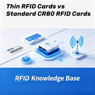 Tarjetas RFID finas vs tarjetas RFID CR80