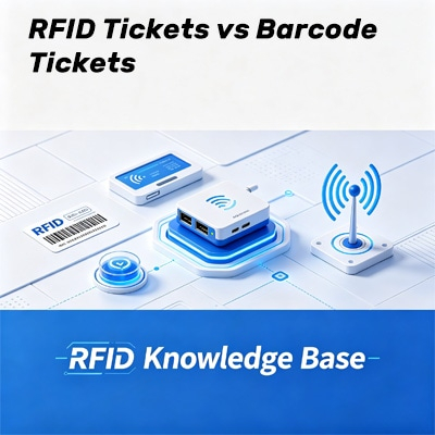 Tickets RFID vs tickets con código de barras