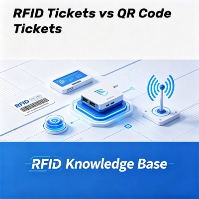 Entradas RFID vs entradas con código QR