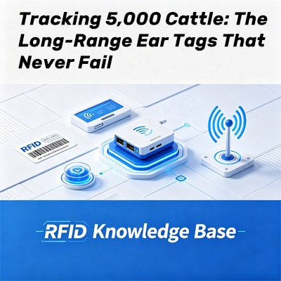 Seguimiento de 5.000 bovinos con crotales RFID de largo alcance