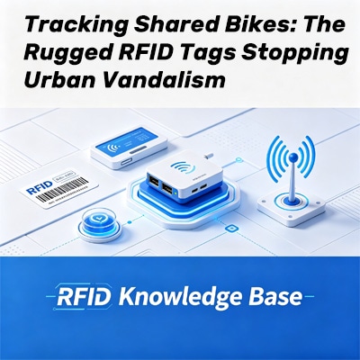 Etiquetas RFID robustas para bicicletas compartidas y vandalismo urbano
