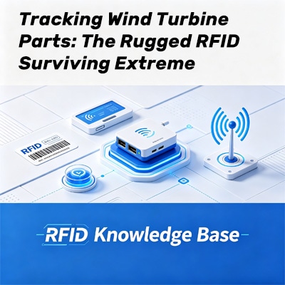 RFID robusto para piezas de aerogeneradores en altura