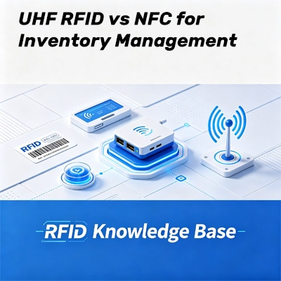 UHF RFID vs NFC para gestión de inventario