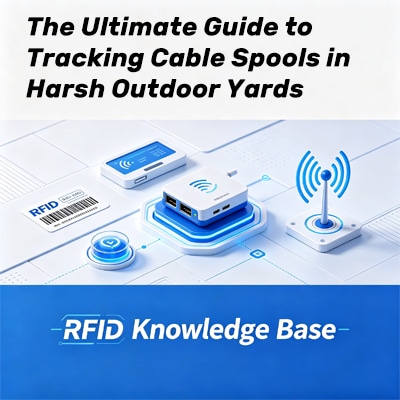 Guía RFID para bobinas de cable en patios exteriores