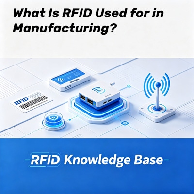 ¿Para qué se usa RFID en la fabricación?