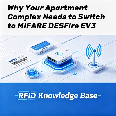 Control de acceso MIFARE DESFire EV3 para edificios
