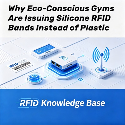 Pulseras RFID de silicona para gimnasios eco