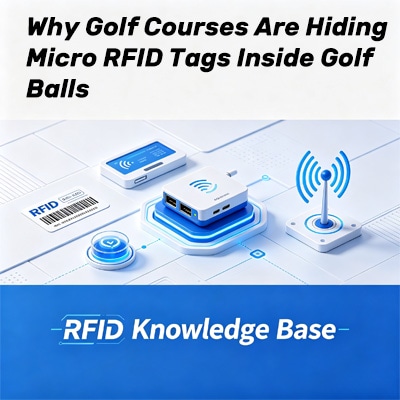 RFID en bolas de golf para control del campo