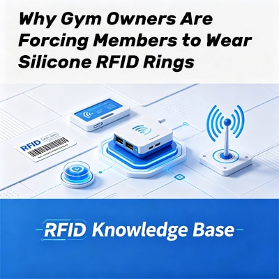 Anillos RFID de silicona para gimnasios