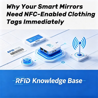 Etiquetas NFC para espejos inteligentes de moda