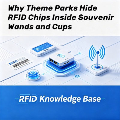 Por qué los parques temáticos integran RFID en varitas y vasos