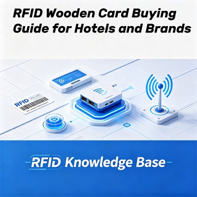 Guía de tarjetas RFID de madera para hoteles y marcas